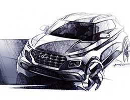 Hyundai Teases Its Venue Compact SUV – Gallery