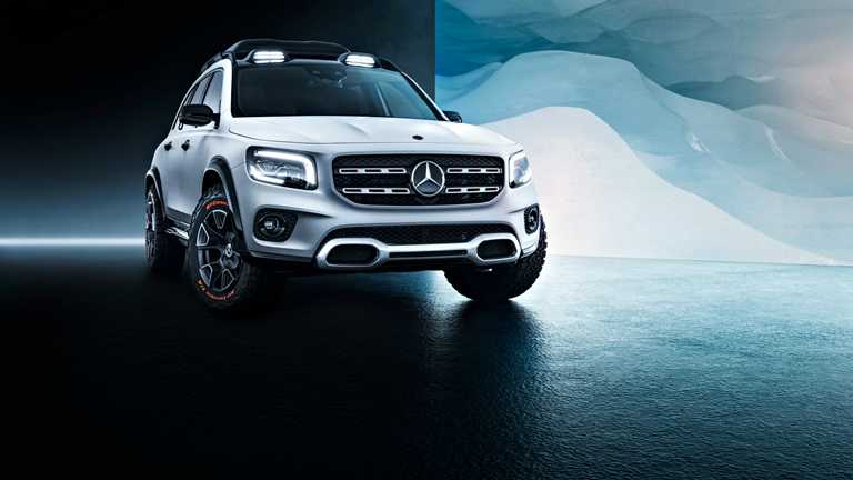 2019 Mercedes-Benz GLB Concept – Auto Shanghai 2019