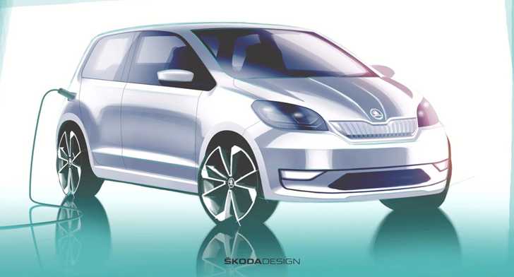 ’20 Skoda Citigo-E Teased – Gallery