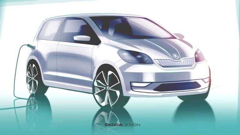 ’20 Skoda Citigo-E Teased – Gallery