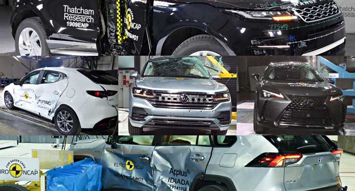 Top ANCAP Scores For VW Touareg, Lexus UX, Mazda 3, Toyota RAV4 – Gallery