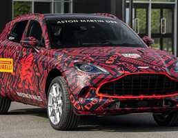 Aston Martin DBX Prototype Shown At New St Athan Facility