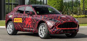 Aston Martin DBX Prototype Shown At New St Athan Facility