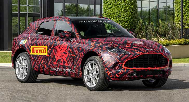 Aston Martin DBX Prototype Shown At New St Athan Facility