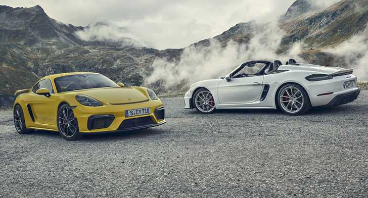 Porsche 718 Cayman GT4 & Boxster Spyder