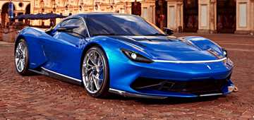Pininfarina Battista In New Hue For Turin Motorshow – Gallery