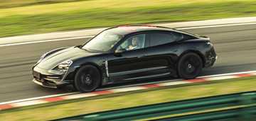 Porsche Lets Taycan Prototype Loose In Shanghai