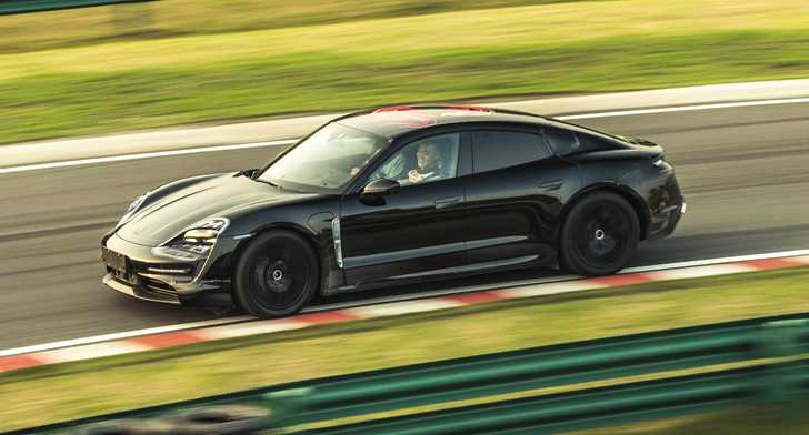 Porsche Lets Taycan Prototype Loose In Shanghai