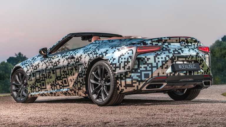 Lexus Stops Short Of Confirming The LC Convertible At Goodwood
