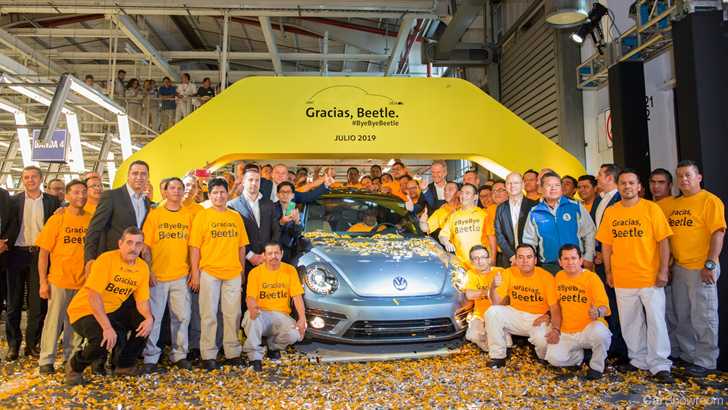 Volkswagen Lays Their Iconic Beetle To Rest