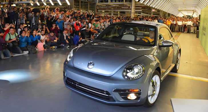 Volkswagen Lays Their Iconic Beetle To Rest