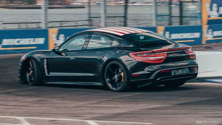 Porsche Taycan Prototype Crashes Formula E Finale In NYC