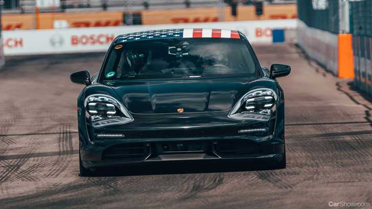 Porsche Taycan Prototype Crashes Formula E Finale In NYC