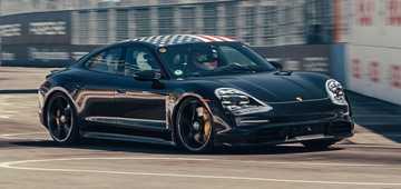 Porsche Taycan Prototype Crashes Formula E Finale In NYC