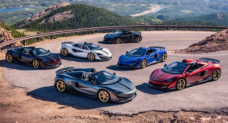 McLaren’s 600LT Pikes Peak Edition Is Obsessed With Gold Wheels