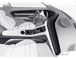 Porsche Taycan’s Interior Blends Sci-Fi Zuffenhausen Purism