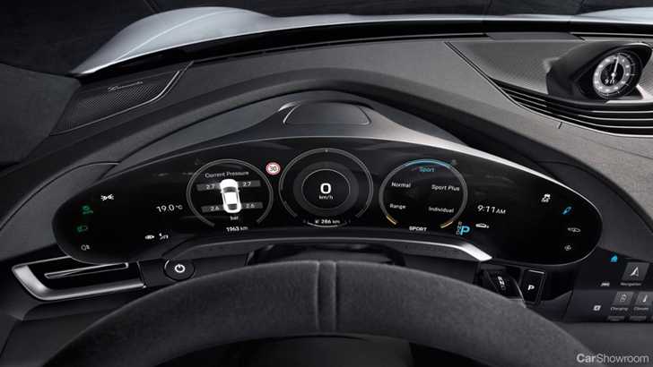 Porsche Taycan’s Interior Blends Sci-Fi Zuffenhausen Purism