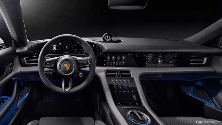 Porsche Taycan’s Interior Blends Sci-Fi Zuffenhausen Purism