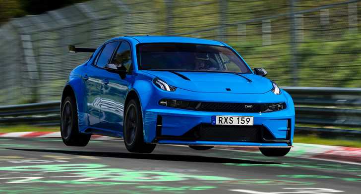 Lynk & Co 03 Cyan Concept Smashes ‘Green Hell’ Record