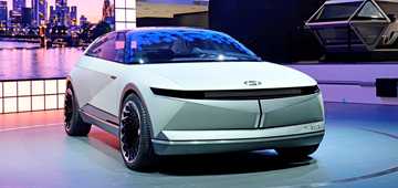 Hyundai’s 45 Concept Is An EV With Retro-Futuristic Charm