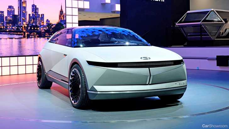 Hyundai’s 45 Concept Is An EV With Retro-Futuristic Charm