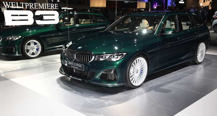 Alpina Debut’s All-New 345kW B3 Touring At Frankfurt