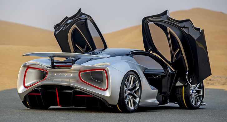Lotus Evija Looks Even Better Set Against The Rub’ al-Khali