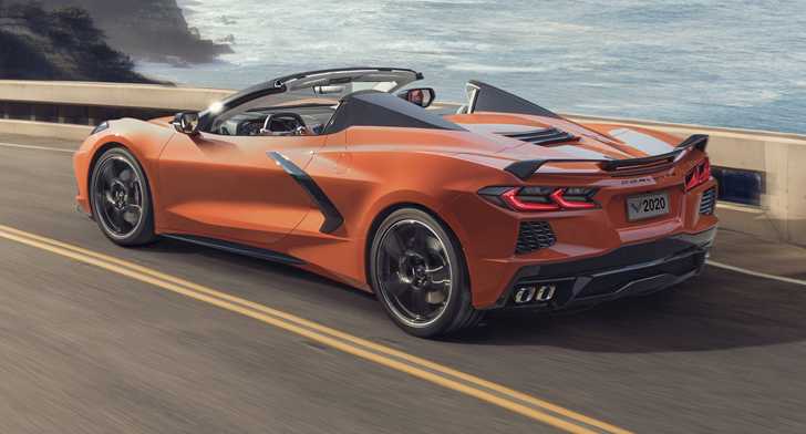Chevy Outs C8 Corvette Stingray With Folding Hardtop