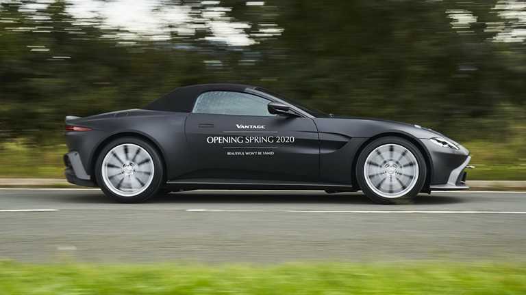 First Pics Of The Aston Martin Vantage Roadster