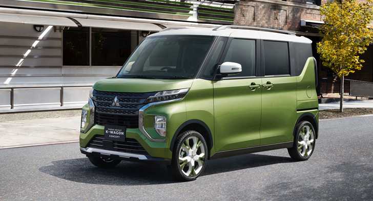 Mitsubishi Shows Off Super Height K-Wagon Concept in Tokyo