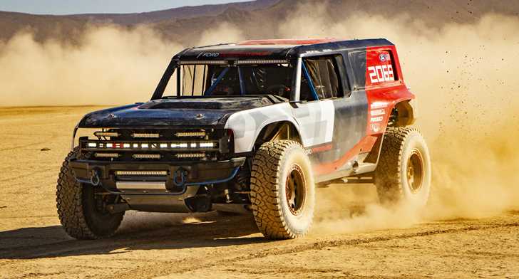 Bronco R Race Prototype Previews Next-Gen Ford 4x4