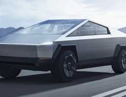 Tesla Unwraps The Sci-Fi Cybertruck In Los Angeles