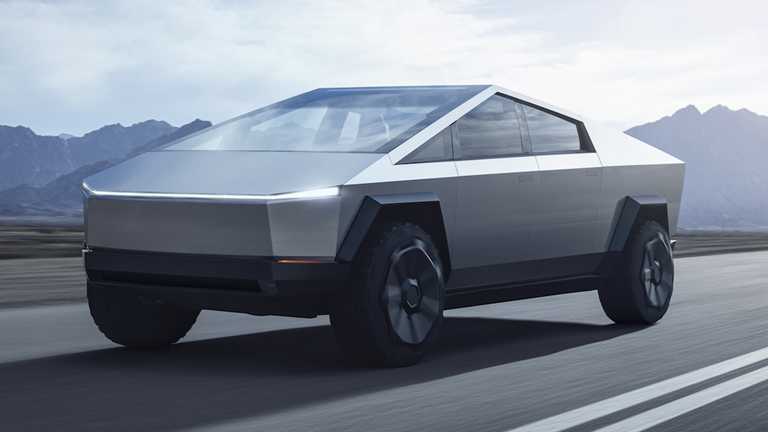 Tesla Unwraps The Sci-Fi Cybertruck In Los Angeles