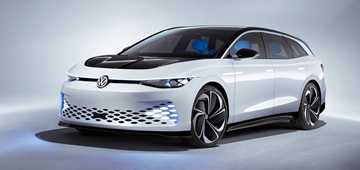 Volkswagen Presents ID. Space Vizzion At Los Angeles Motor Show