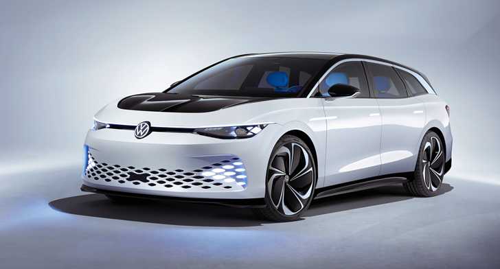 Volkswagen Presents ID. Space Vizzion At Los Angeles Motor Show