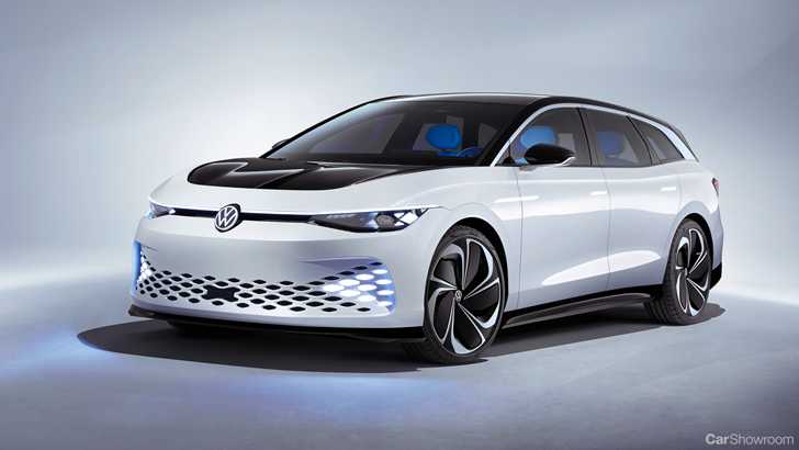 Volkswagen Presents ID. Space Vizzion At Los Angeles Motor Show
