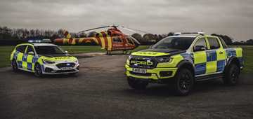 Ford Ranger Raptor and Focus ST Estate Might Join UK Police Force