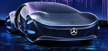 Mercedes-Benz Vision AVTR Revealed At CES 2020
