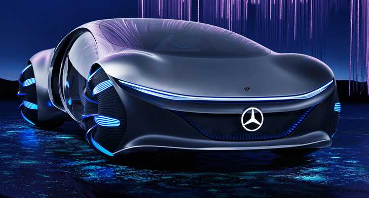 Mercedes-Benz Vision AVTR Revealed At CES 2020