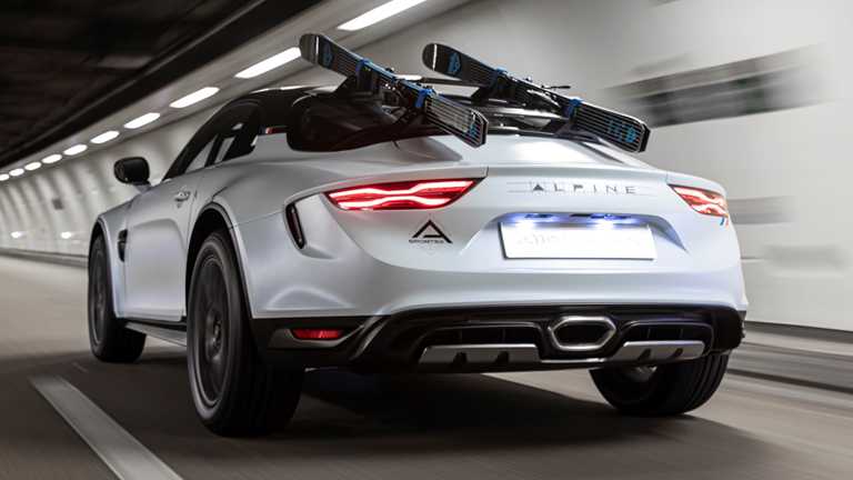 Alpine Debuts Rally-Inspired A110 SportsX Concept In Paris
