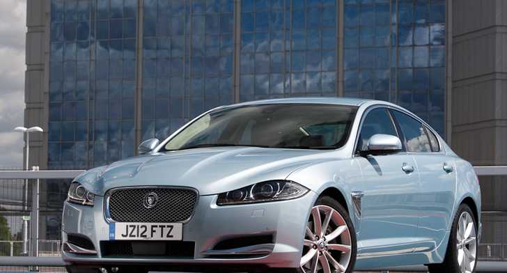 2012 JAGUAR XF 4D SEDAN