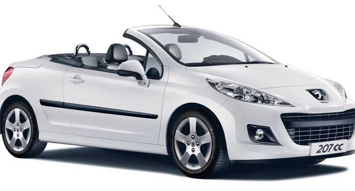 2012 PEUGEOT 207 2D CABRIOLET