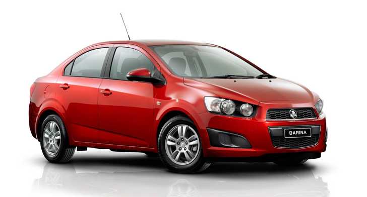 2012 HOLDEN BARINA 4D SEDAN