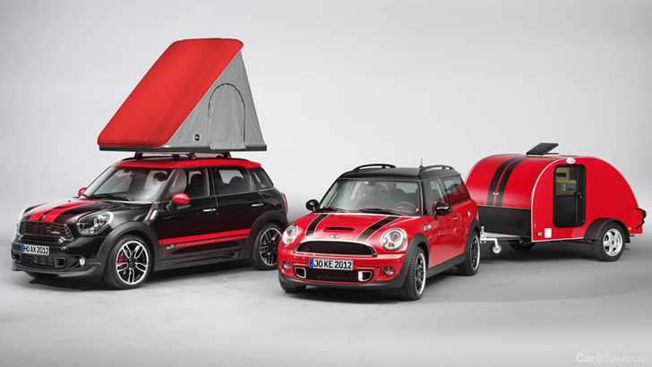 MINI Adds A Caravan And Roof-Top Tent