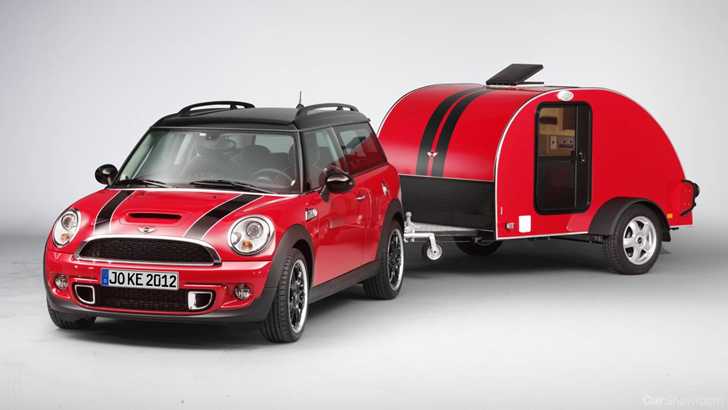MINI Adds A Caravan And Roof-Top Tent