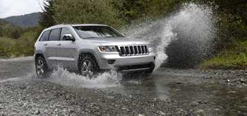 2012 JEEP GRAND CHEROKEE 4D WAGON OVERLAND 4X4