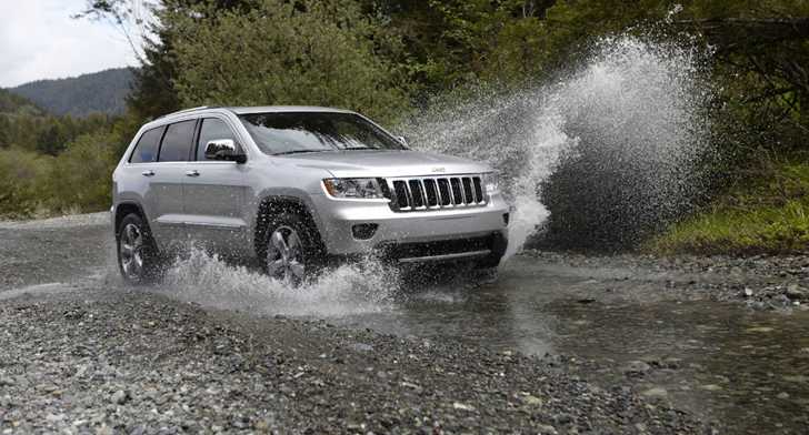 2012 JEEP GRAND CHEROKEE 4D WAGON OVERLAND 4X4