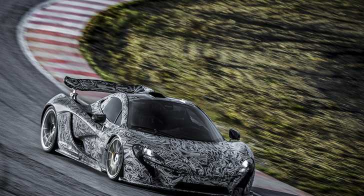 McLaren P1 Test Video