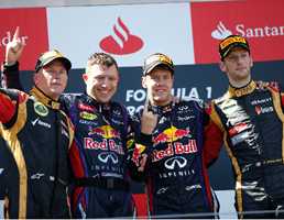 Vettel Wins German Grand Prix, Webber Last To Seventh 