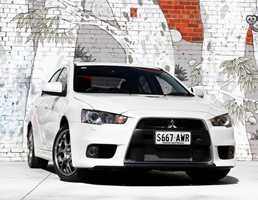 2013 MITSUBISHI LANCER 4D SEDAN EVOLUTION